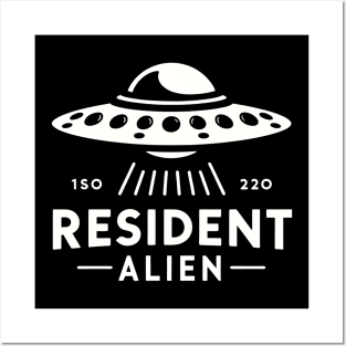 Resident Alien UFO Posters and Art